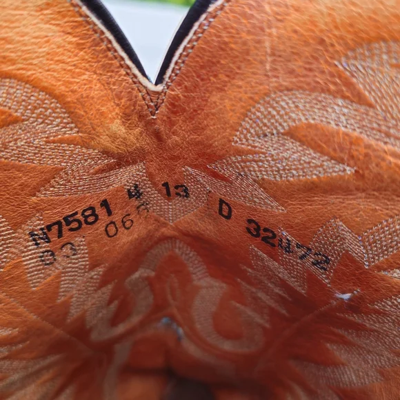 Lucchese Green Elephant Cowboy Boots 13D - Picture 11 of 15